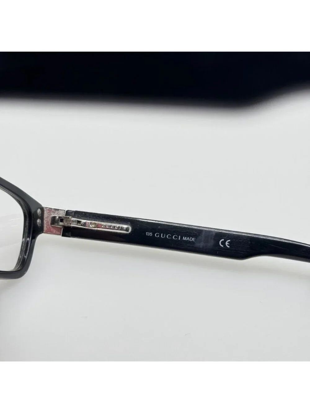 Gucci GG 1525 Z3L Black Eyeglasses Eye Glasses Frames Italy 55-14-135
